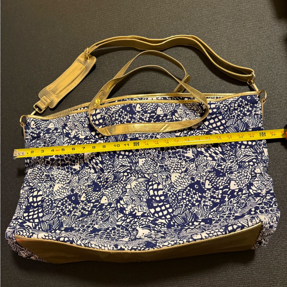 Lilly Pulitzer x Target limited edition large weekender travel luggage bag
